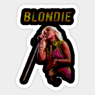 Blondie - Retro v2 Sticker